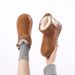 2025 New Thick-Soled Short Tube Fleece-Lined Northeastern Cotton Non-Slip Snow Boots For Women Internet Celebrity_vogvips.com