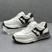 Men's Sneakers 2025 New Genuine Leather Comfortable Soft Sole Casual Fashion Trend Slip-On Outdoor Jogging Shoes For Men_vogvips.com