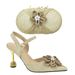 Three-dimensional applique decorative stiletto sandals with the same color fashion design banquet evening bag_vogvips.com