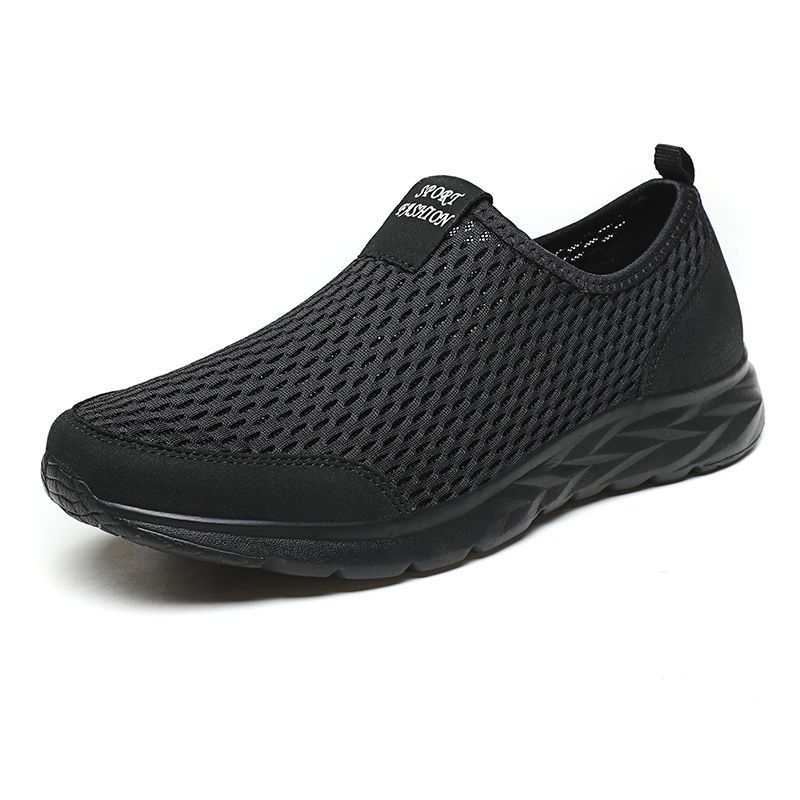 YRZL Men's Sneakers Breathable Mesh Men Casual S Outdoor Non-Slip Big Size Loafers Walking Lightweight Male Tennis_vogvips.com