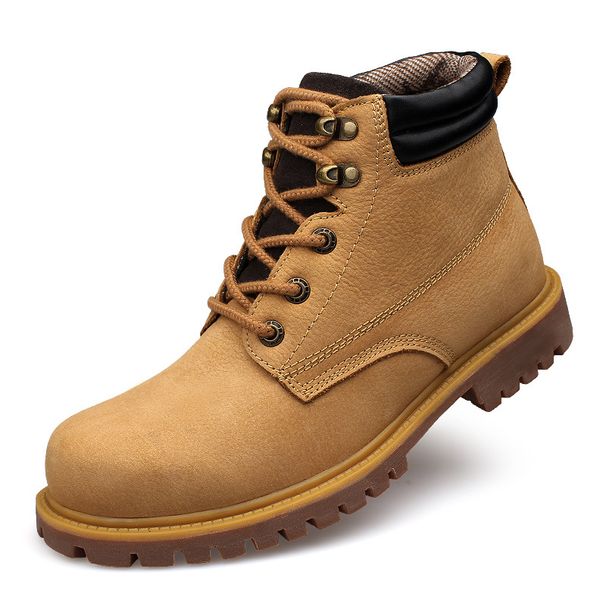 Men's Casual Shoes Front Breathable Low Heel Martin Boots Men's Large Size Martin Boots Men's Boots_vogvips.com