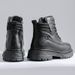 European Warm Series Winter New Work Shoes Trendy Martin Genuine Wool Warm Leather Men's First Layer Cowhide Cotton Boots_vogvips.com