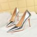3391-7 Style Banquet Thin Heels, Shallow Mouth, Pointed Metal, Super High Heel Single Shoes, Women's Shoes_vogvips.com