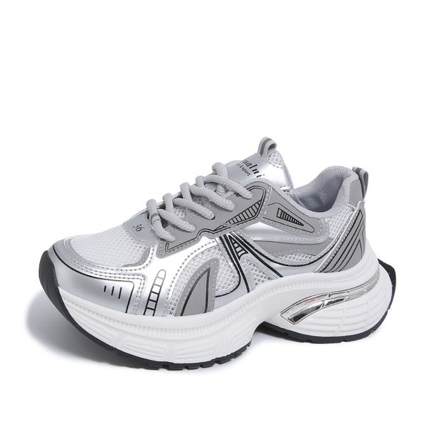 Dad Shoes Female Student Sports Running Shoes Casual Shoes Platform Height Increase_vogvips.com