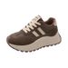 Platform Shoes Female Maillard Female Student Leisure Sports Versatile Board Shoes Street Shot_vogvips.com