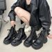Thick-Soled Martin For Women, 2025 New Autumn And Winter Casual Versatile British Style Slim Short Boots_vogvips.com
