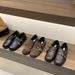 thick Heel Loafers Single Shoes Women's Shoes Velvet Small Leather Shoes_vogvips.com
