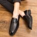 Men's Shoes New Men's Pointed Leather Shoes Casual Large Size Retro Hairdresser Trendy Shoes_vogvips.com