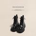 High Version ~ Martin For Women 2025 New Height Increasing Heel Spring And Autumn Single Thick Sole British Style Black_vogvips.com