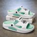 One Word Slippers For Men, Summer Teenagers, Casual Driving, A Sense Of Stepping On Poop. Wear Non Slip And Odor Proof_vogvips.com