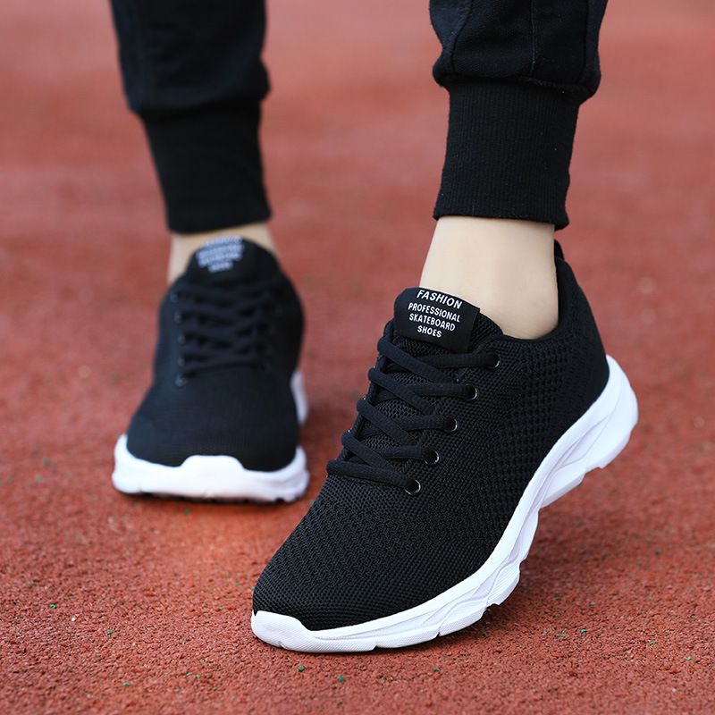 Women's Sports Spring And Autumn Mesh Breathable Ultra-light Student Casual Lightweight Soft Sole Running Shoes 2025 New_vogvips.com