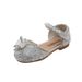 Girl's Bow Princess Girl Small Large Child Leather Shoes_vogvips.com