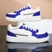 Cross-border Mesh Sports White Sneakers Women, Versatile Single Shoes, Fashionable Thick-soled Casual Wear,_vogvips.com