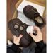 Vintage Versatile Thick-Soled Niche Gray Leather For Women 2026 Spring Fashion Mary Jane Shoes_vogvips.com