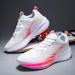 New Student Casual Fly-Knit Mesh Breathable Sports Shoes, Lightweight Shock-Absorbing Men's Large-Size New Shoes_vogvips.com