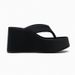 Za New Arrival 2024 Summer Thick Sole Flip Ps Women's Outwear Flip-ps Increased Platform Shoes Plaid Internet-Famous_vogvips.com