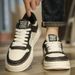 All White Board Shoes Men's Waterproof Casual Leather Shoes Sports Increase Thick Sole Small White Fashion Shoes_vogvips.com