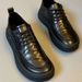 2025 Men's New Business Casual Board Round Head Fashionable British Versatile Breathable Soled Leather Shoes Formal_vogvips.com