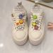 Lusi 1 Same Style Sports Casual New Niche Thick-Soled Hanging Decoration Smiley Height-Increasing Canvas Shoes_vogvips.com