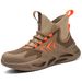 Lightweight Labor Protection Smashing And Anti Piercing, Lightweight Work With Steel Toe Caps, Fly Woven Breathable_vogvips.com