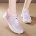 2025 Spring And Autumn Cross-Border Women's Casual Sports Wholesale Fashion Trend Soft Sole Running Shoes Dropshipping_vogvips.com