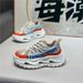 Trendy Men's Spring New Low-Top Mesh Breathable Comfortable Casual Thick-Soled Korean Style Lace-Up Dad Shoes For Men_vogvips.com
