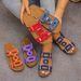 European And American Large-size Solid Color Women's Slippers, 2025 New Model, Open-toe, Thick-soled, Fashionable, With_vogvips.com