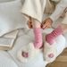 Thickened Dot Yarn Wool Twist Socks Cozy Cable-Knit Wool Blend Socks - Soft, Warm & Stylish Unisex Mid-Crew Socks For Winter & Everyday Wear_vogvips.com