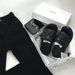 SMFK Cross Flower Buckle For Outdoor 2025 Summer Thick Sole Height Increasing One-Strap Slippers Beach Sandals Women_vogvips.com