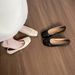 French Single Shoes Women's One-pedal Flat Shoes Women's Retro Square Head Shallow Mouth Commuting Doudou Shoes_vogvips.com