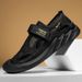 sandals 2025 Summer New Leather Casual Beach Mesh Breathable Soft Bottom Hole Shoes Men's Fashion Versatile Casual Daily_vogvips.com
