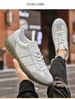 Four Transparent Shoes Soft Sole Casual Shoes Breathable Board Shoes Men's Sports Shoes Flat Baseplate Shoes_vogvips.com