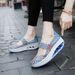 New Popular Oversized Women's Casual Handmade Woven Thick Soles, Breathable Single Shoe Covers, Lazy Shoes, Travel Shoes 82F_vogvips.com