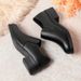 wangjia Wangjia Dropshipping Soft Sole Black Formal Leather Professional Work Single Deep Mouth Women S Shoes Spring_vogvips.com