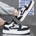 Men's Breathable Mesh Casual Sneakers - Lightweight Summer Shoes With Round Toe, Low Top Design For Daily Wear Sports Leather Shoes White Shoes Men_vogvips.com
