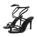 Women's Stiletto Heels, Fashionable Sexy European And American Style Minimalist Design High Heel Sandals_vogvips.com
