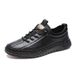 Suitable For All Seasons 2024 New Spring Business Casual Leather Loafers British Style Men's Trendy Slip-On Shoes_vogvips.com