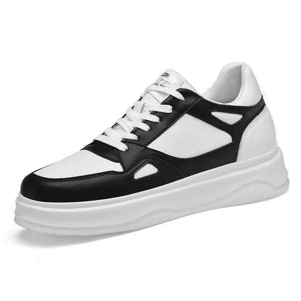 Invisible Heightening Love Board Shoes Sot Sole Comortable Leisure Sports Single Shoes Lace-up Households_vogvips.com