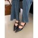 Chuyuji French Mary Jane Women's Pointed Toe High Heels 2025 Autumn/Winter New Elegant Stiletto Single Shoes For Women_vogvips.com