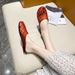 2025 New Women's Crystal Closed-Toe Half Indoor Outdoor Casual Hollow Lightweight Ladies Slippers Summer_vogvips.com