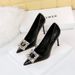 2025 Super High Heel Shallow Mouth Metal Rhinestone Buckle Single Shoes_vogvips.com