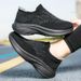 Trendy Casual Women Sports Mesh Thick Sole Shock-absorbing Walking Anti-skid High-quality Training Casual Shoes Zapatos De Mujer_vogvips.com
