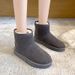Women's Thickened Boots For The Northeast, New 2025 Winter Model, Versatile Casual Cotton Women's Plush Snow Shoes, Warm_vogvips.com