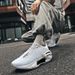 Men's Sports Running Shoes Trendy Casual Style Carbon Plate Shock Absorption Racing Shoes for Teenagers And Couples_vogvips.com