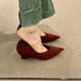 French-style High-heeled Niche Black Women's Shoes, 2026 Spring New Model, Wedge Heel, Elegant Socialite Pointed-toe_vogvips.com