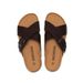 Ruizu 2025 New Slippers Cross Strap Men's Beach Shoes Casual Sandals Water Cork Student_vogvips.com