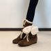 Snow Boots For Women Wearing Autumn And Winter Warm Short Cotton Boots_vogvips.com