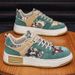 Spring New Breathable Canvas Men's Korean Version, Trendy Versatile Small White Shoes, Thick Soled Sports And Casual_vogvips.com