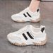 2026 Men's Shoes, Women's Shoes, Thick-soled Shoes For Heightening, Sports Shoes For Casual Wear, White Sneakers, Versatile Soft-soled Travel Shoes_vogvips.com