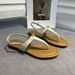 Women's Shoes Genuine Leather Roman Sandals – Vintage Style Flip Flops With Toe Post Design (Flat Summer Casual Shoes)_vogvips.com